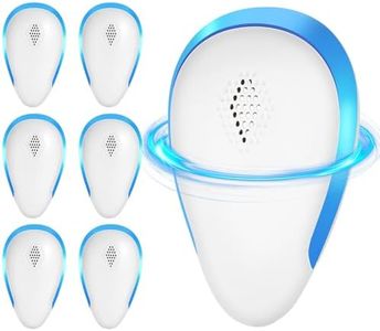 2026 Upgraded Ultrasonic Pest Repeller Indoor Insect Repeller Pestlab, Pest Control Roach, Mouse, Bugs, Mosquito, Mice, Spider, Ant, Rodent Repellent Ultrasonic Plug in, Pet-Friendly, 6 Pack