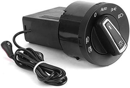 Qiilu Auto Interrupteurs à bascule, Module de capteur de lumière de commutateur de commande de lampe de phare automatique pour MK4 B5