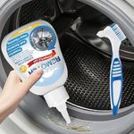 Melanther Mold Remover Gel – Effective Washing Machine Cleaner for Gasket, Mold Stain Remover Gel for Bathroom, Grout, Tile, Shower, Sink, Caulk - All-Purpose Household Cleaner Gel