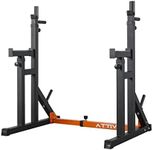 ATTIVO Adjustable Squat Rack Barbel