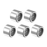 uxcell HK1616 Drawn Cup Needle Roller Bearings, Open End, 16mm Bore, 22mm OD, 16mm Width 14300N Static Load 10100N Dynamic Load 14000rpm Limiting Speed 5pcs