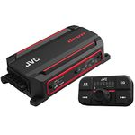 JVC KS-DR2104DBT 4-Channel 600W Class-D Digital Compact Amplifier w/Bluetooth