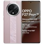 OPPO F27 Pro+ 5G (Dusk Pink, 8GB RAM, 256GB Storage)| 6.7" FHD+ AMOLED Toughest 3D Curved Display|64MP AI Featured Camera|IP69 | 67W SUPERVOOC| with No Cost EMI/Additional Exchange Offers