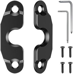 Upgraded Aluminum Alloy Sun Visor Repair Kit for Jeep, Veharvim Heavy Duty Sun Visor Clip Compatible with Jeep Wrangler JK 2018/ JL/Wrangler 2018-2023/ Gladiator 2020-2023
