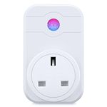 (2018 Newest) WiFi Smart Plug Alexa Google Home Remote Control Plug Socket with Timer for Smart Home