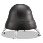 Safco Products 4756BV Runtz Ball Chair, Black Vinyl