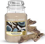 Yankee Candle Scented Candle , Seaside Woods Large Jar Candle , Burn Time: up to 150 Hours