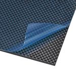 uxcell Carbon Fiber Plate Panel Sheets 250mm x 100mm x 3mm Carbon Fiber Board (Plain Glossy)