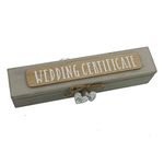 Love Story Certificate Holder - Wedding Certificate Holder - 23cm - WG715