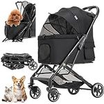 Kenyone Pet Stroller for Small to M