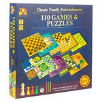 RATNA'S 110 Games & Puzzles Classic Entertainment Strategy & War Board Game