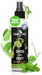 Funky Feet Shoe Deodorizer Spray - Foot Spray 4oz - Foot Deodorant Spray Extra Strength - Shoe Odor Elimination and Shoe Smell Eliminator - Shoe Spray for Smelly Shoes - Foot Odor Eliminator for Shoes