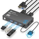 USB 3.0 Displayport KVM Switch 1 Mo