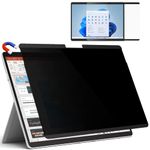IPROKKO Magnetic Privacy Screen for Microsoft Surface Pro 9 2022 / Surface Pro 8 2021 / Surface Pro X (2021&2019), Surface Pro Privacy Filter 13 Inch, Anti-Glare Blue Light Screen Protector