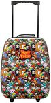 Bioworld kids harry potter print foldable luggage with wheels