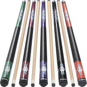 Kmise Pool Stick Set Of 5, 58 Inch Pool Cue