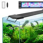 Lominie 30W Aquarium Lights,22-33in Fish Tank LED Light Bar,Full Spectrum Aquarium Plant Light with Timer for Refugium Algae Fish Tank, IP67 Waterproof (G30,Freshwater/57-82CM)