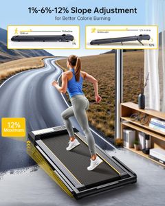 2-in-1 Folding Treadmill – 2.5HP Motor, Compact Home Fitness