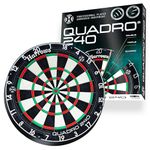 Harrows Dart Board Quadro I Unique and Exclusive 3 Scoring Zones I Ultimate Challenge 240 Maximum Score I Darts Board with Ultra Thin Knife Wire I Compatible with Dart Board Stand, Dart Board Lighting