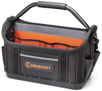 Crescent CTB1710N Tradesman Open Top Tool Bag, 17 Inch