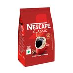 NESCAFE Classic Instant Coffee Powder | Great start to your morning | 100% Pure Coffee | 200g Pouch