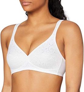 Triumph Women's Elegant Cotton N Non-Wired Everyday Bra, White, 40B