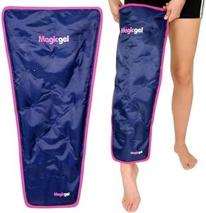 Magic Gel Pack de Glace en Gel pour Jambe et Cuisse - Poche de Glace Réutilisable Thérapie par le Froid - Réduit Douleur, Gonflement et Inflammation - Entorses et Arthrose