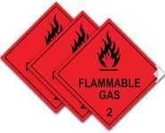 SAFESIGN (3 Pack) Flammable Gas Vin