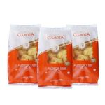 Colavita Fettuccine Pasta 500g, Combo Pack of 3 | Durum Wheat Pasta | High Protein | Organic, All Natural | 100% Italian, No Artificial Ingredients