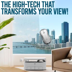 SqueeGBot Smart Window Cleaning Robot – Automatic Glass Cleaner