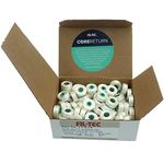 Magnetic Core White Pre Wound Bobbins Style L Magna Glide bobbin Thread, Box of 100.