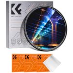 K&F Concept 72MM Blue Streak Filter, Anamorphic Lens Effect Filter, Ultra Slim Optic Glass Multi Coated, for Camera DSLR Cinematice Video (Nano-K Series)