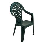 TRABELLA PINETO Garden Chair, Polypropylene, Green, 93.5cm