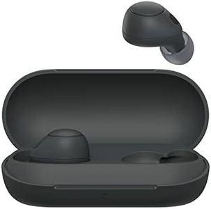 Sony WF-C700N Wireless, Bluetooth, Noise Cancelling Earbuds (Small, Lightweight Earbuds with Multi-Point Connection, IPX4 Rating, up to 20 HR Battery, Quick Charge, iOS & Android) Black