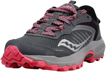 Saucony Excursion TR14 - Tenis para mujer, Carbón/Coral, 8 Wide