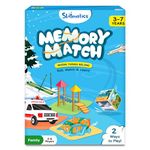 Skillmatics Board Game - Memory Match Where Things Belong, Fun & Fast Memory Game for Kids, Preschoolers, Toddlers, Gifts for Boys & Girls Ages 3, 4, 5, 6, 7