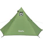 FIREHIKING Lightweight Hot Tent with Stove Jack Camping Tipi Tent for 1-2 Person 4 Season