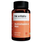 HealthKart hk vitals Multivitamin Plus Men (30 Tablets) | Daily Multivitamin for Men | For Energy, Stamina, Immunity, Gut, Heart, Bone & Muscle Health