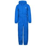 Trespass Children's Button Waterproof Rain Suit With Hood, blue, 3 4 Years UK