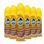Pledge WOOD Polish CLASSIC 250ml (6-Pack Bundle) – Expert Care Aerosol Spray for Wood Surfaces, Shines, Protects & Removes Dust