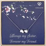 CHICLOVE Two Hearts Necklace - Ster