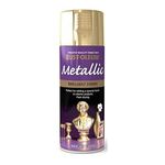 Rust-Oleum Multi-Purpose Aerosol Spray Paint 400ml Brilliant Finish Bright Metallic Gold (1 pack)