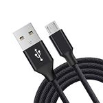 maxacc 3Amp Braided Micro USB Cable for Fast Charging for Smartphones/power banks/Bluetooth/speaker | Android auto support | 1m Length