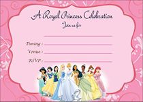 Askprints Birthday Metallic card Invitations with Envelopes - Kids Birthday Party Invitations for Girls (25 Count) BPC-0110