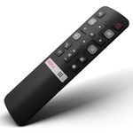 ZdalaMit Original Voice Remote Compatible with TCL Android TV 40S330 32S330 65Q637 55Q637 55S430 43S430 65Q637 55Q637 43S434 50S434 55S434 65S434 75S434 32P30S 49P30FS 40S334 32S334 with Voice Search