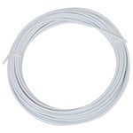 Sunlite Lined Brake Cable Housing, 5mm x 50ft, White