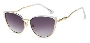 Vincent Chase By Lenskart | Gold Pink Full Rim Cat Eye | Fashion Essentials | 100% UV Protected | Women | Large | VC S15802