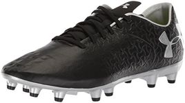 Under Armour UA Magnetico Premiere FG, Men’s Football Boots, Black (Black//Metallic Silver (001) 001), 8 (42.5 EU)