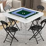 PEXMOR 35" Mahjong Table Foldable, 