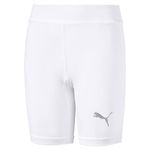 Puma Kids Liga Baselayer Shorttight Jr Trousers, Puma White, 176